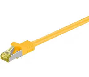Kabel krosowy MicroConnect CAT7 S/FTP 1,5 m żółty / LSZH