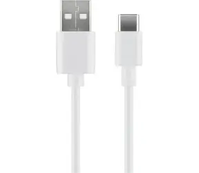 Kabel MicroConnect USB C (M) - USB2.0 A (M) 3M biały / 480Mbit/s