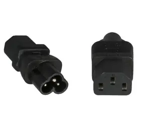 Zasilacz MicroConnect C6 - C13 czarny