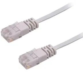 MicroConnect CAT6 U/UTP FLAT 7m szary / PVC
