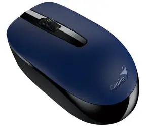 Genius NX-7007 czarno-niebieski / bezprzewodowa mysz optyczna / 1200 DPI / odbiornik USB / 1x AA