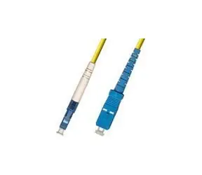 Cable światłowodowy MicroConnect LC/SC jednomodowy simplex OS2 5m żółty