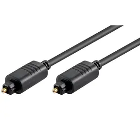 Kabel optyczny MicroConnect Toslink 2m czarny 
