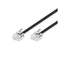 Kabel MicroConnect Modular RJ11 (M) - RJ11 (M) 15m czarny 
