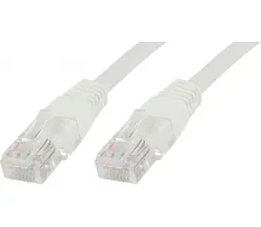 MicroConnect CAT6 U/UTP VALUEPACK 0,5m biały / PVC / 10 szt. 