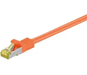 Kabel krosowy MicroConnect CAT7 S/FTP 7,5 m pomarańczowy / LSZH