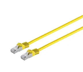 Kabel krosowy MicroConnect CAT7 S/FTP 7,5 m żółty / LSZH