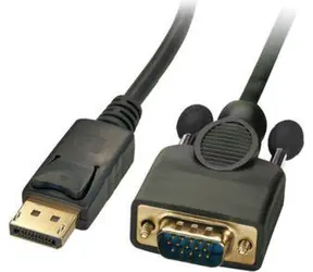 Kabel MicroConnect DisplayPort 1.2 (M) - VGA (M) 1m czarny