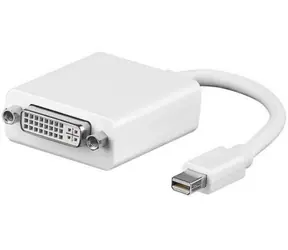 Adapter MicroConnect Mini DisplayPort 1.2 (M) - DVI-I (F) biały