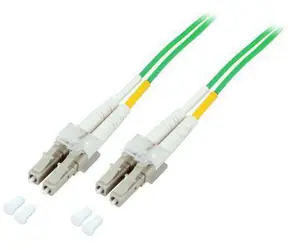 Cable światłowodowy MicroConnect LC/LC wielomodowy dupleks OM5 3M zielony