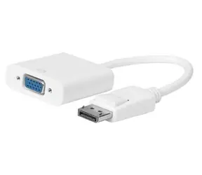 Adapter MicroConnect Active DisplayPort 1.2 (M) - VGA biały