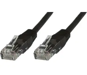 MicroConnect CAT5e U/UTP VALUEPACK 3M czarny / PVC / 10 szt.