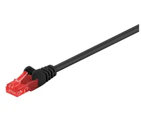 MicroConnect CAT6 U/UTP VALUEPACK 2m czarny / PVC / 10 szt. 