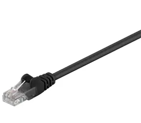 MicroConnect CAT5e U/UTP 20m czarny / PVC