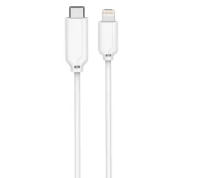 Kabel danych MicroConnect USB-C - Lightning 1m biały