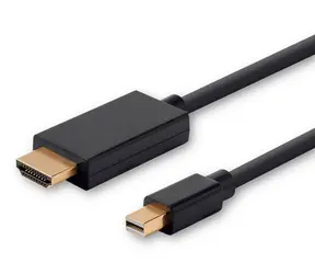 Kabel MicroConnect Mini DisplayPort 1.2 (M) - HDMI (M) 2m czarny / 4K