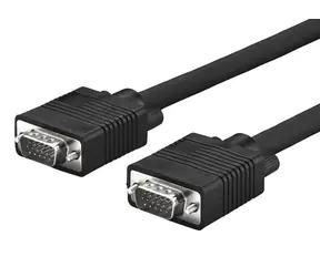 Kabel MicroConnect Full HD SVGA HD15 10 m czarny / Full HD (1920x1080) @ 60 Hz