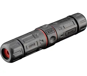 Złącze modułowe MicroConnect Outdoor CAT6 czarne