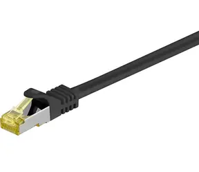 Kabel krosowy MicroConnect CAT7 S/FTP 10m czarny / LSZH