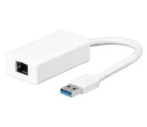 Adapter MicroConnect USB3.0 A (M) - RJ-45 (F) biały / 1000Mbit/s
