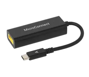 Adapter MicroConnect USB-C (M) - Square Lenovo (M) czarny 
