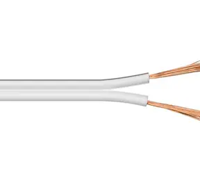 Kabel głośnikowy MicroConnect 2 x 1,5 mm 100 m biały