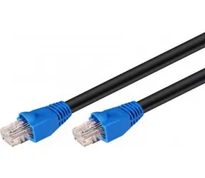 MicroConnect CAT6 U/UTP ZEWNĘTRZNY 60m czarny / PE