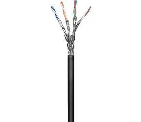 MicroConnect CAT6 S/FTP LINKA ZEWNĘTRZNA 100m czarny / PE