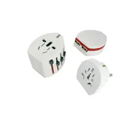 MicroConnect SKROSS WORLD adapter Dual USB biały 