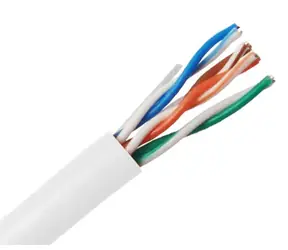 MicroConnect CAT5e U/UTP 305m biały / SOLID / PVC