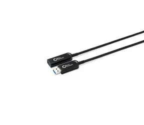 Kabel światłowodowy MicroConnect Premium Optic Fiber USB3.0 A (M) - USB3.0 A (F) 20 m czarny / 5000 Mbit/s