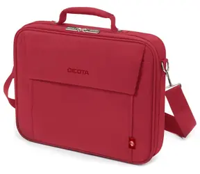 Dicota Eco multi BASE 14-15.6" czerwona / torba na laptopa / poliester+plastik z recyklingu