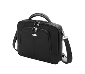 Dicota Eco multi Compact 14-15.6" czarna / torba na laptopa / poliester + plastik z recyklingu