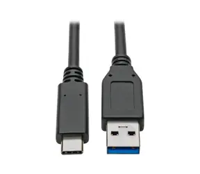 Kabel łączący PremiumCord USB 3.2 ze złączami USB-C - USB-A 2 m, czarny