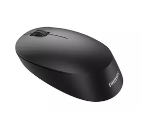 Philips PK7307B/00 czarna / Mysz bezprzewodowa / 1600DPI / 2,4 GHz / 3 przyciski / Bateria 1x AA