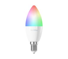SMART żarówka Techtoy RGB 6W E14 ZigBee / 470lm / 2200-6500K / Klasa energetyczna G