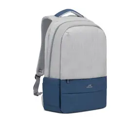 Riva Case 7567 szaro-niebieski / plecak na laptopa 17,3"