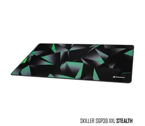Sharkoon SKILLER SGP30 STEALTH czarny / podkładka pod mysz / XXL duża / antypoślizgowa 