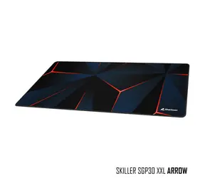 Sharkoon SKILLER SGP30 ARROW czarna / podkładka pod mysz / XXL duża / antypoślizgowa 