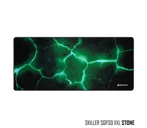 Sharkoon SKILLER SGP30 STONE czarny / podkładka pod mysz / XXL duża / antypoślizgowa 