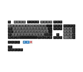 Sharkoon SKILLER SAC20 czarny / nakładki na klawisze / 114 szt. / US
