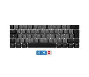 Sharkoon SKILLER SAC20 S4 czarny / nakładki na klawisze / 62 szt. / do SKILLER SGK50 S4 / US