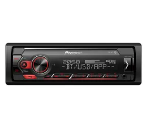 Pioneer MVH-S420BT czarny / Radio samochodowe / 1-DIN / 24 FM / BT / USB / bez CD