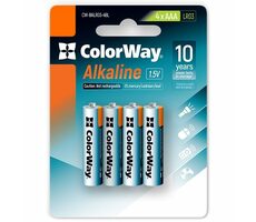 Colorway bateria alkaliczna AAA 4szt / 1,5V / blister 