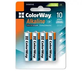 Colorway bateria alkaliczna AA 4szt / 1,5V / blister 