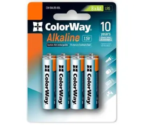 Colorway bateria alkaliczna AA 8szt / 1,5V / blister 