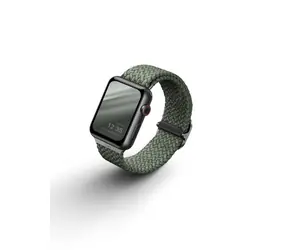 UNIQ Aspen Pleciony pasek do Apple Watch 40 i 38 mm - CYPRESS ZIELONY