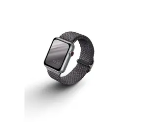 UNIQ Aspen Pleciony pasek do Apple Watch 40 i 38 mm - GRANITOWY SZARY