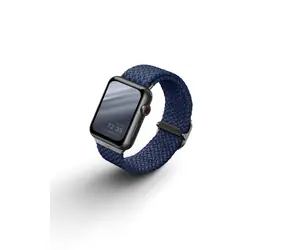 UNIQ Aspen Pleciony pasek do Apple Watch 44 i 42 mm - OXFORD NIEBIESKI