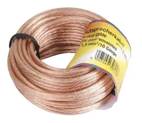 Kabel głośnikowy HAMA 205142 2x 1,5 mm 10 m/bez opakowania 
